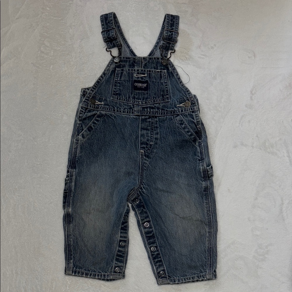 OshKosh B'gosh Classic Blue Overalls for Kids